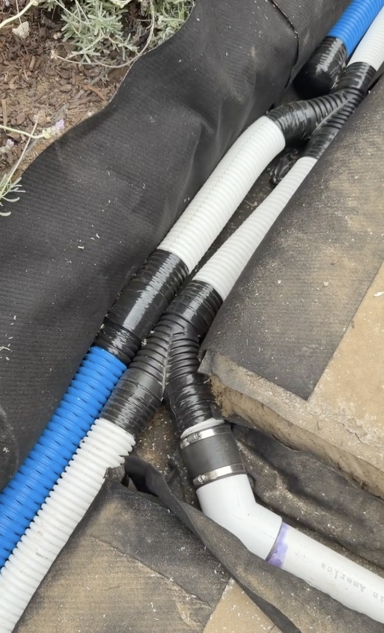 French Drain Installation